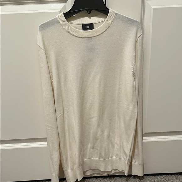 H&M Cream Men's Sweater - Picture 1 of 5